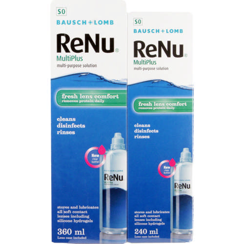 BAUSCH + LOMB RENU MULTI PLUS SOLUTION (ASSORTED SIZES)