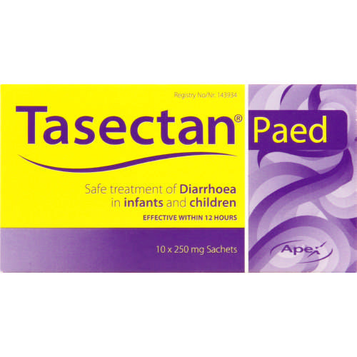 TASECTAN PAED SACHETS (10X 250MG SACHETS)