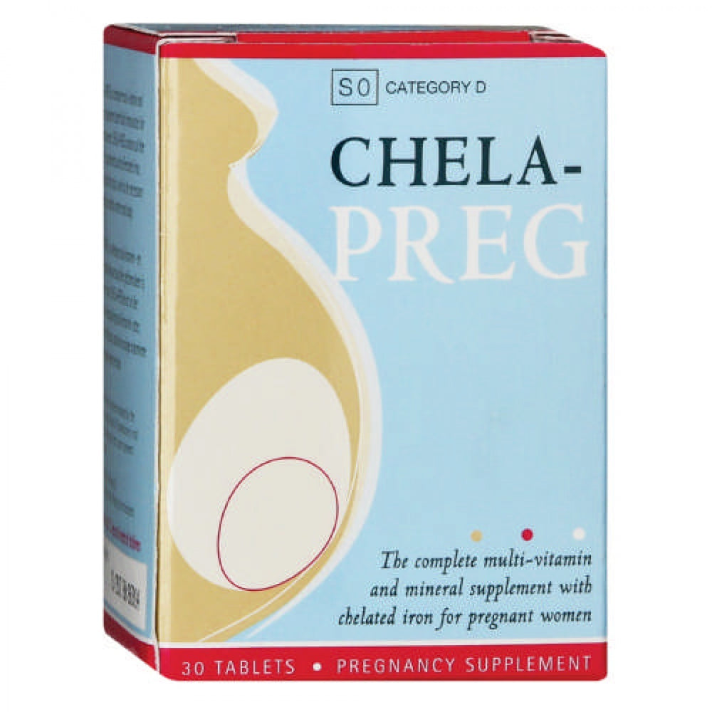 CHELA-PREG TABLETS (30 TABLETS)