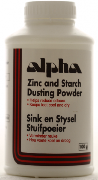 ALPHA ZINC AND STARCH DUSTING POWDER (100G)